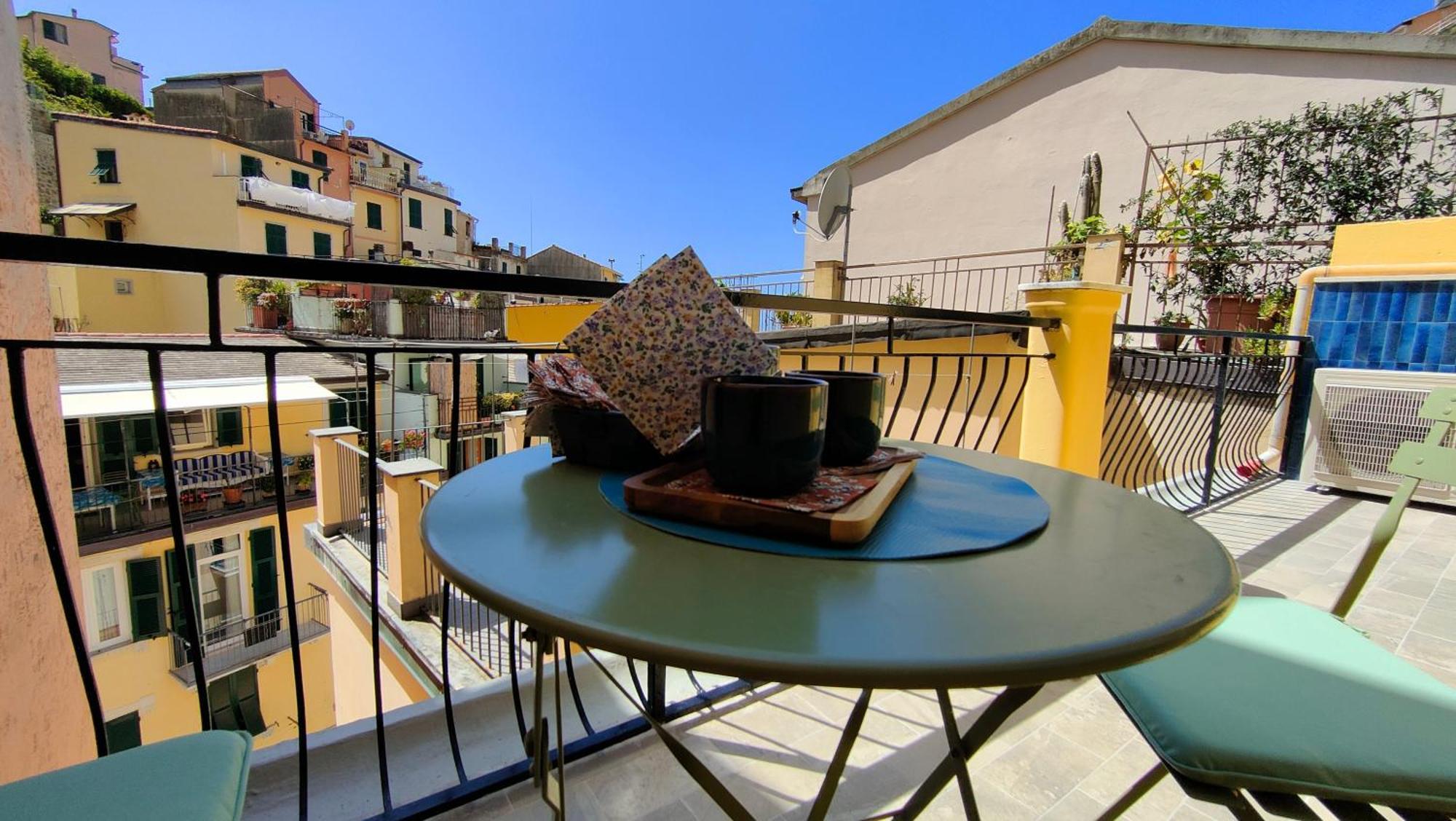 Ferienwohnung La Grigua Blu Riomaggiore Exterior foto